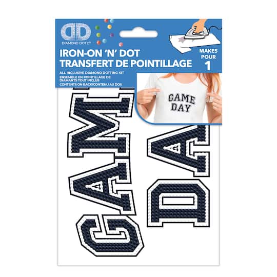 Diamond Dotz® Gameday Iron-On 'n' Dot Kit